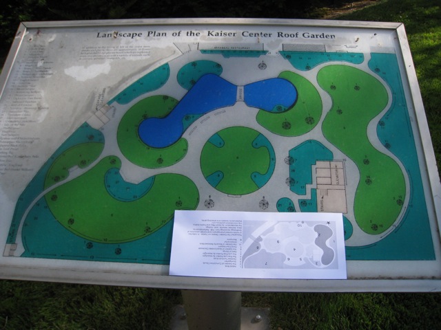 Kaiser Centre Roof Garden Plan