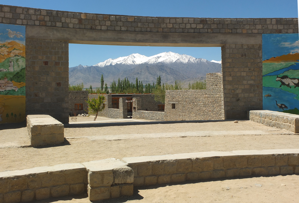 Dragon Garden Druk White Lotus School in Ladakh India