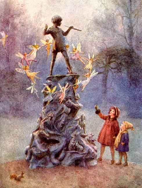 Peter Pan in Kensington Gardens