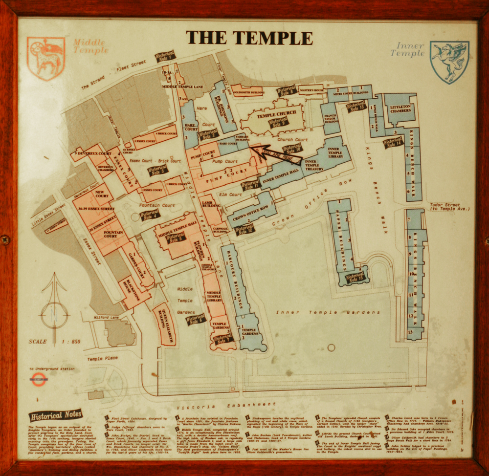 Inner Middle Temple London