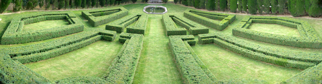Villa La Foce, Panorama