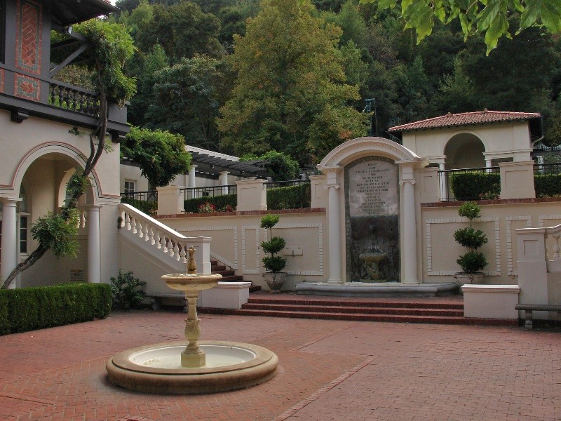 Courtyard, Montalvo Arts Center