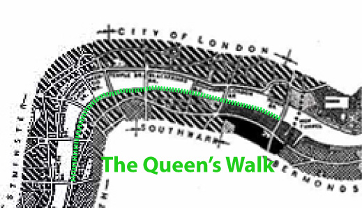 The Queen's Walk, London