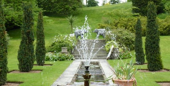 Fountain, Sezincote Garden