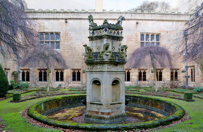 Newstead Abbey Cloister Garden