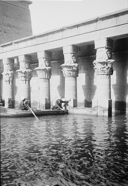Nile Flood Temple Philae
