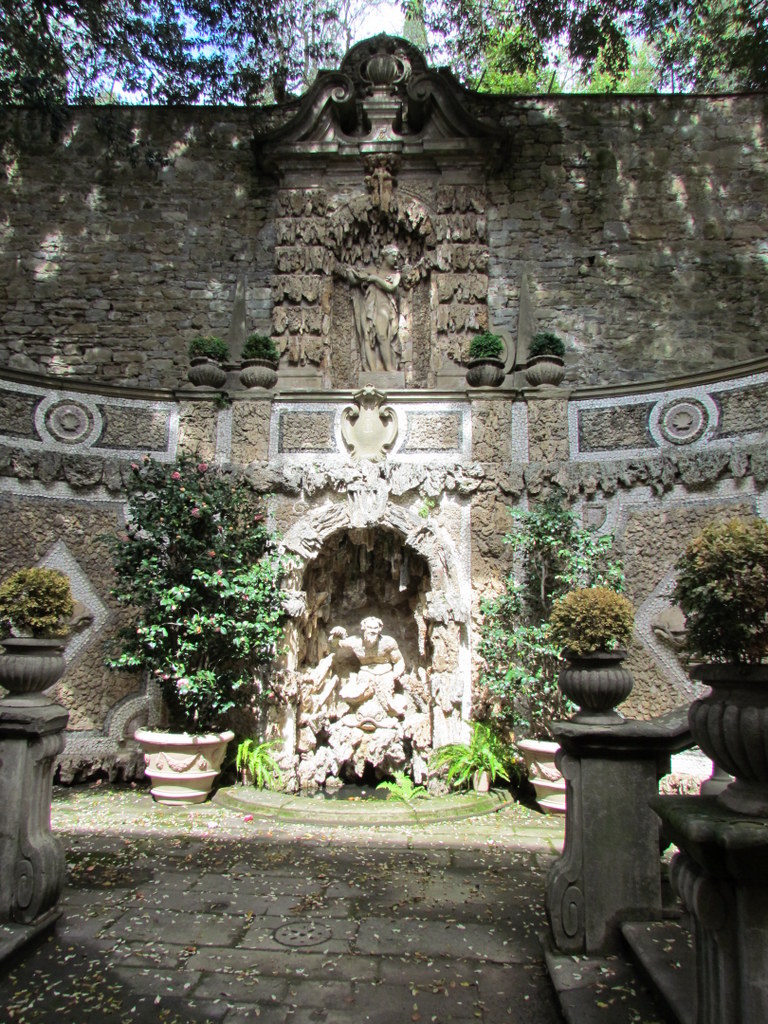 Le Balze Garden, Tuscany