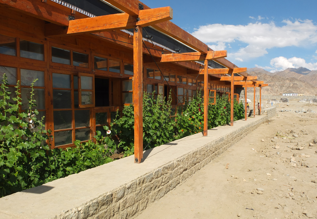 Dragon Garden Druk White Lotus School in Ladakh India