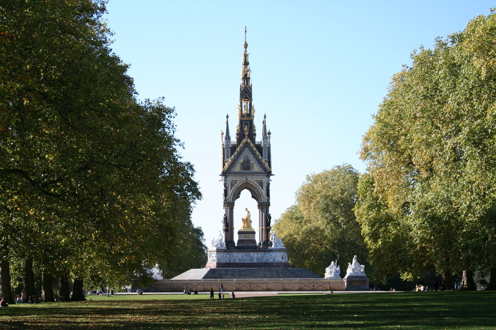 Albert Memorial in Kensington Gardens