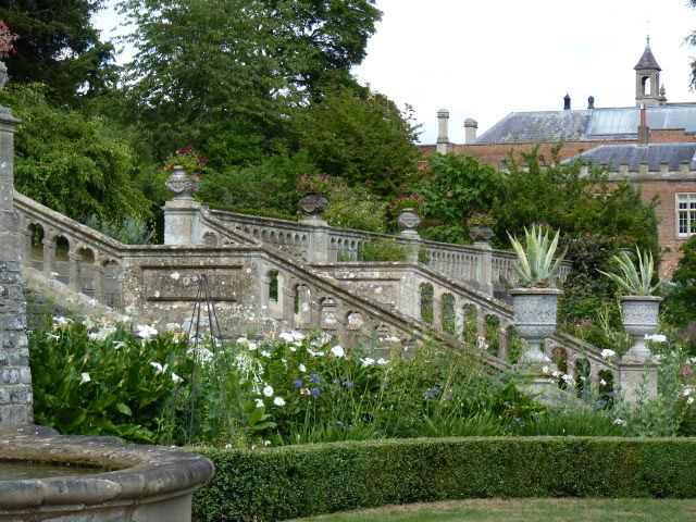 Stone Staircase, Englefield House Garden,