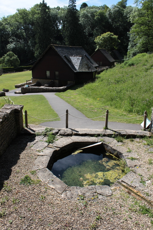 Chedworth Roman Villa garden