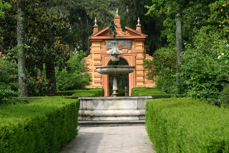 Jardines de las Reales Alcazares, Seville