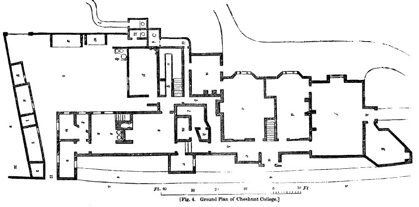 America fig4 ground plan chestnut cottage
