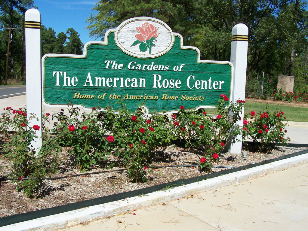 Gardens of the American Rose Center, Shreveport