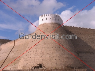 Bastion to Ark Fortress Bukhara Uzbekistan