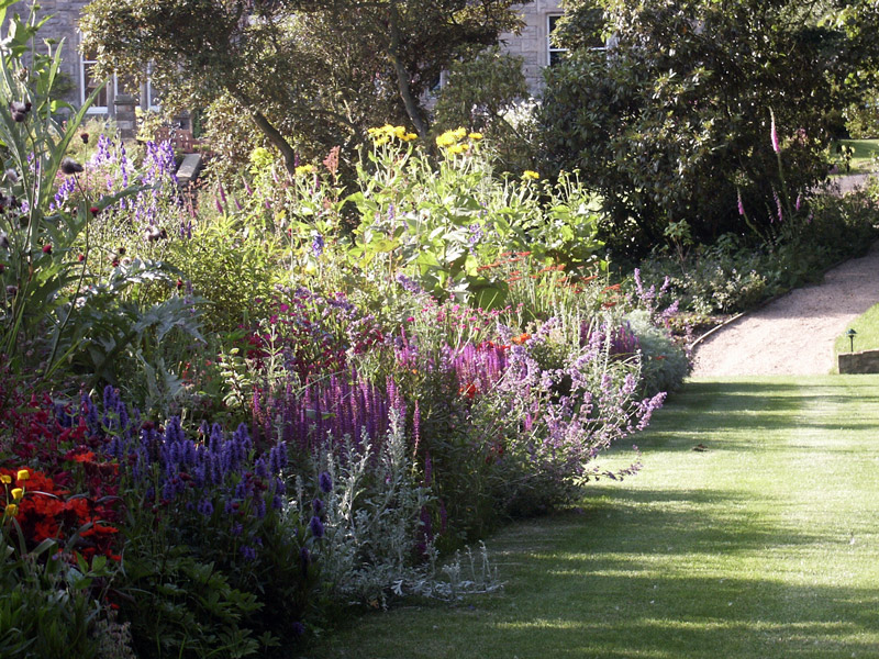 Herbaceous Border, Arnot Tower Gardens