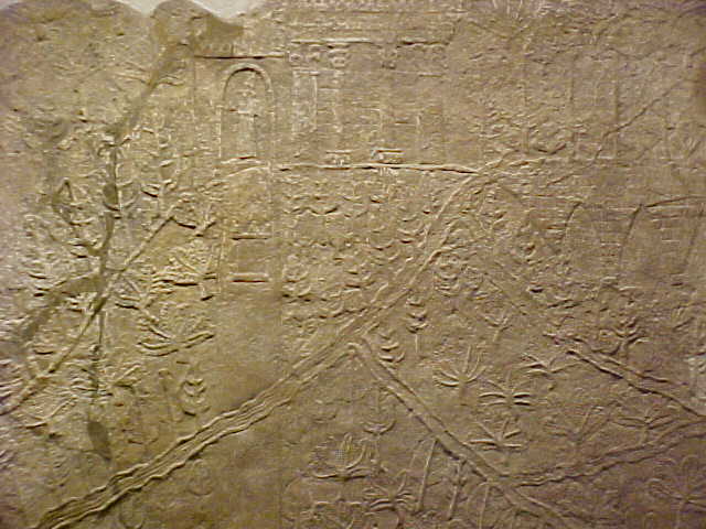 Relief of the Hanging Gardens of Babylon