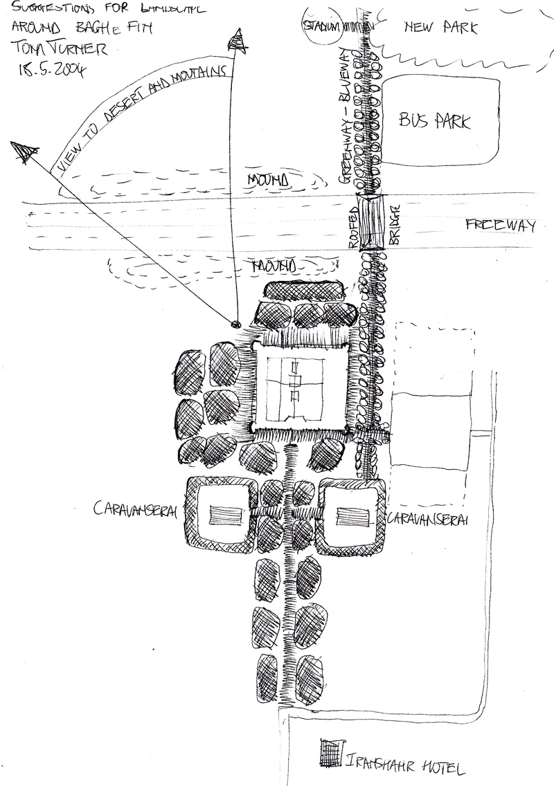 Bagh-e Fin Historic Garden Restoation Plan