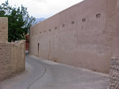 Bagh-e Fin Historic  walls