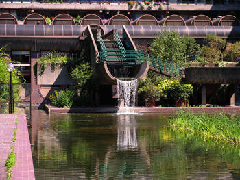 Barbican landscape architecturey