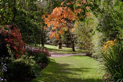 Barnsdale Gardens, Autumn