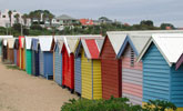 Beach huts, Nubris, Australia
