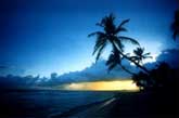 Caribbean cruise sunset