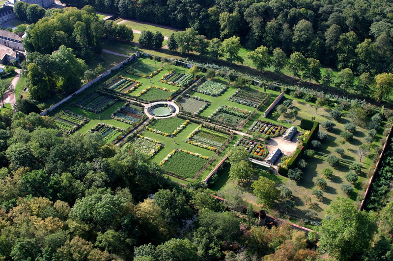 Potager, Domain de Saint Jean de Beauregard