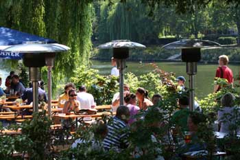 Beer garden