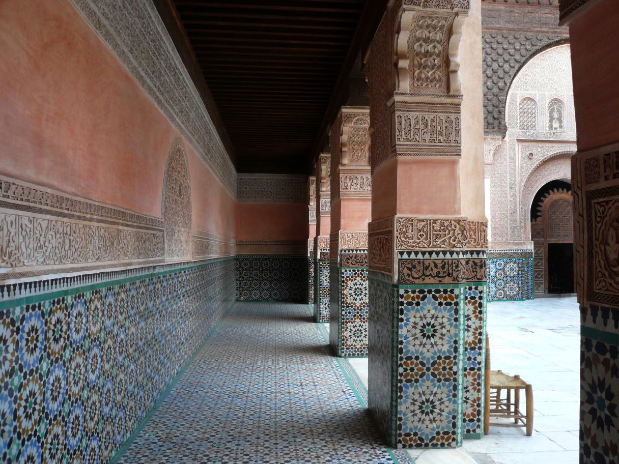 Ben Youssef Medersa Garden Dongyi Liu