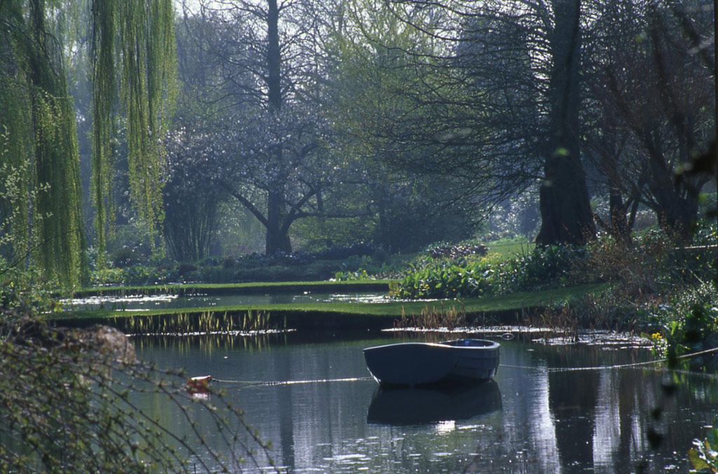 Boat, Beth Chatto Gardens