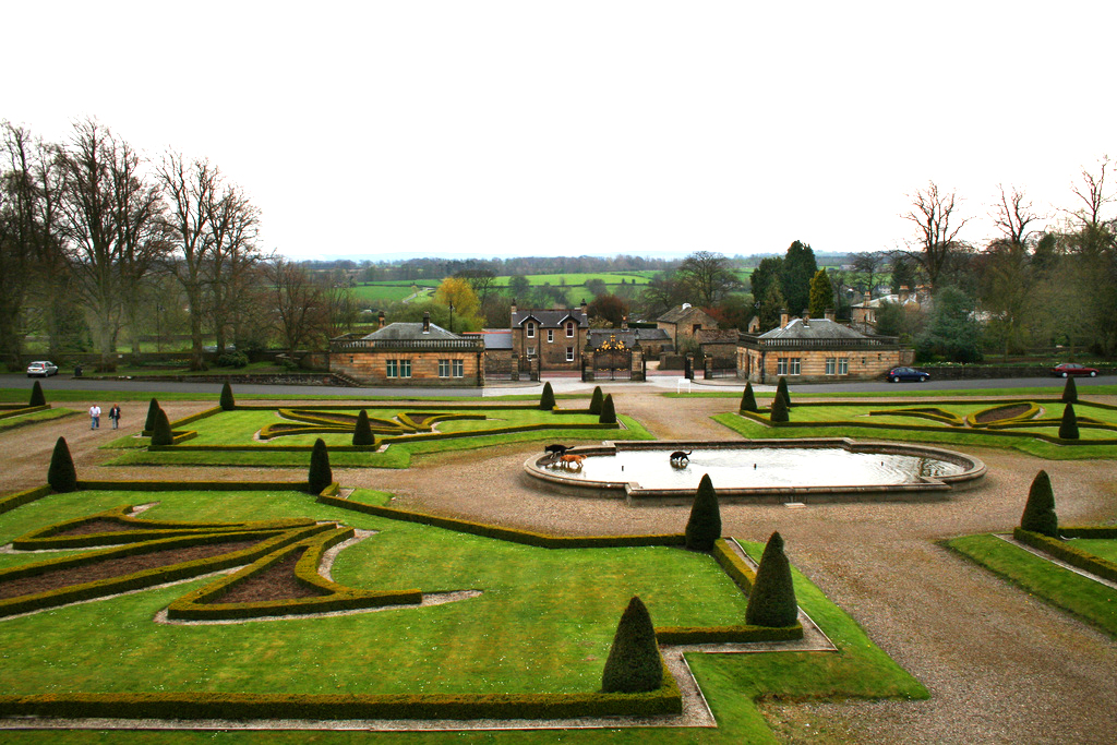 Bowes Museum Garden Glen Bowman