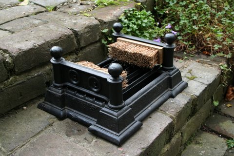 Victorian Bootscraper cast iron