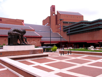 British Library Piazza