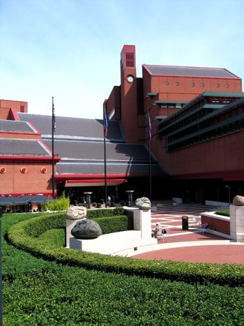 British Library Piazza