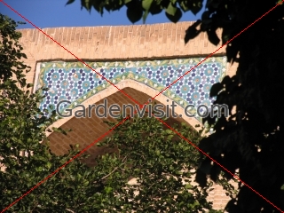 Tiled archway, Bukhara Uzbekistan