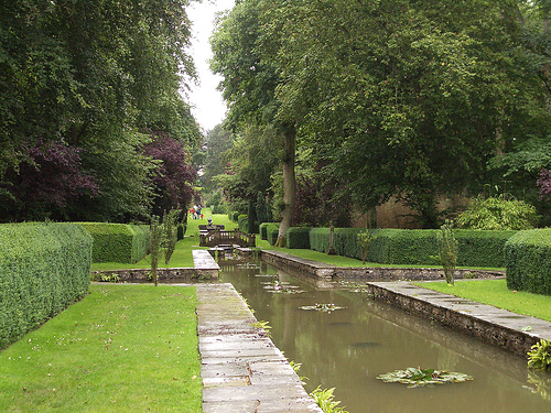 Water Gardens at Buscot Park, Oxfordshire