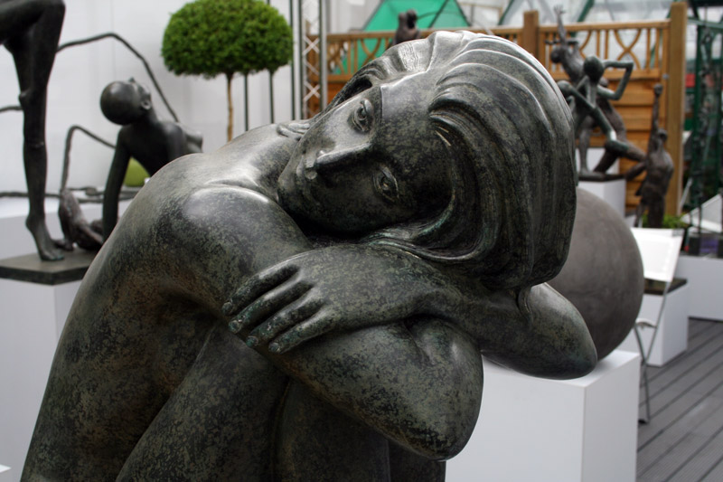 Bronze Sculpture by Calaig Design at Chelsea 2008