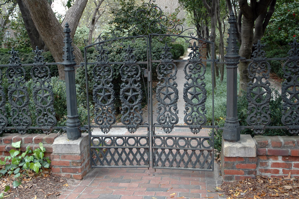 Gate, Caldwell-Boylston Garden