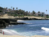 Beach real estate, California