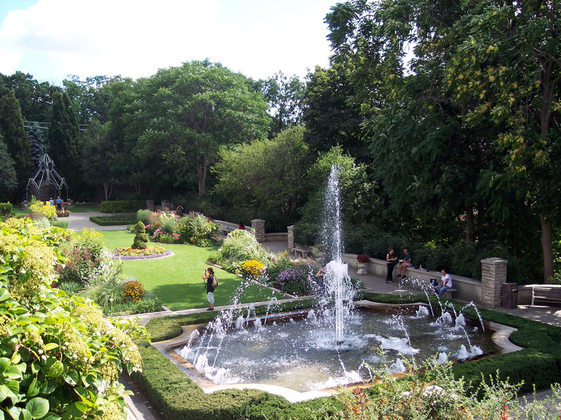 Fountain at Casa Loma