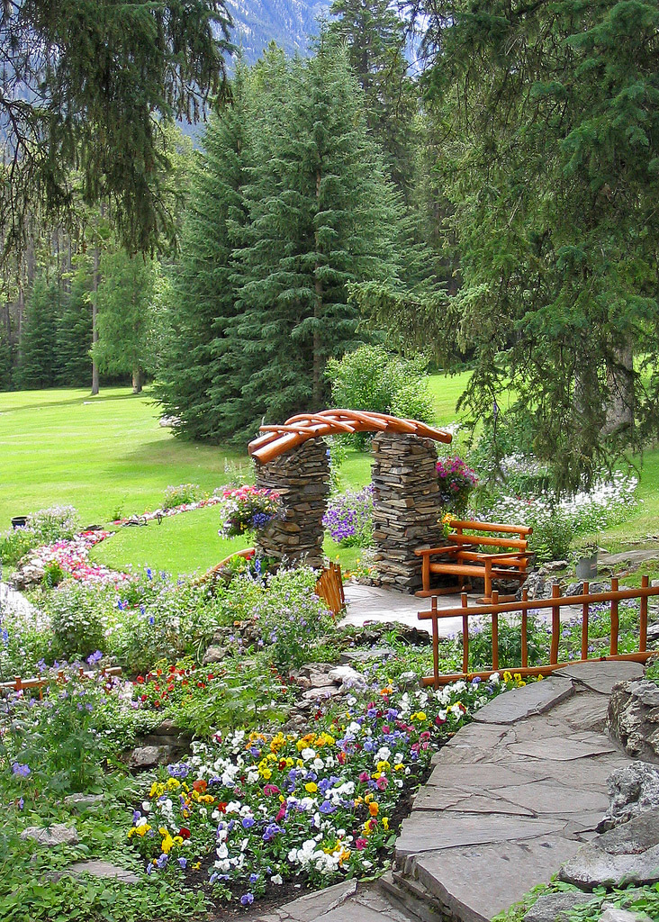 Cascade Gardens, Banff