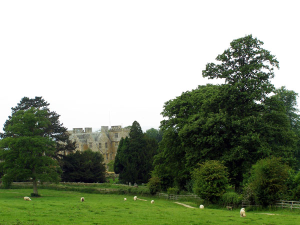 View of Chastleton House Garden