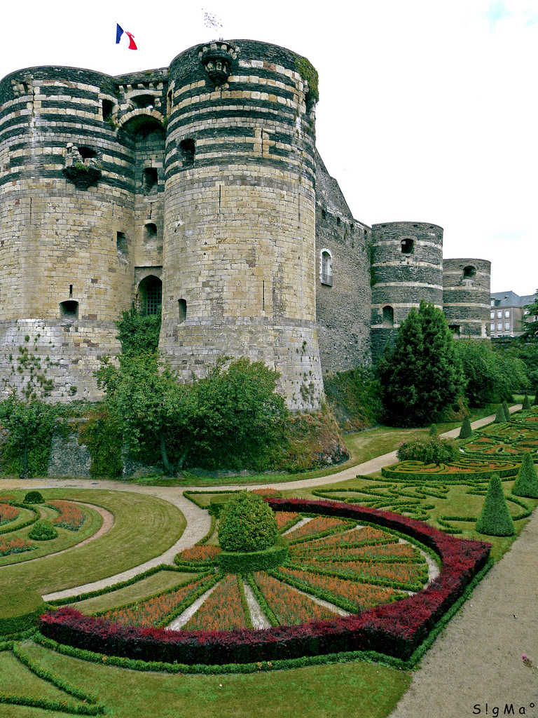 Chateau d'Angers Jardin Sigma