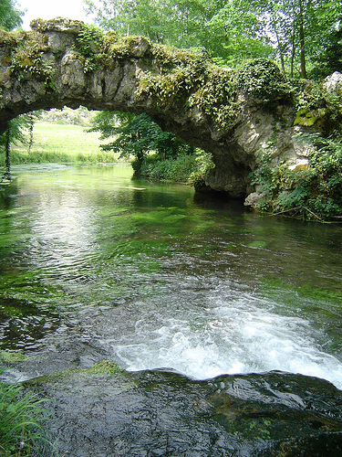 Pont de roches, Château de Méréville