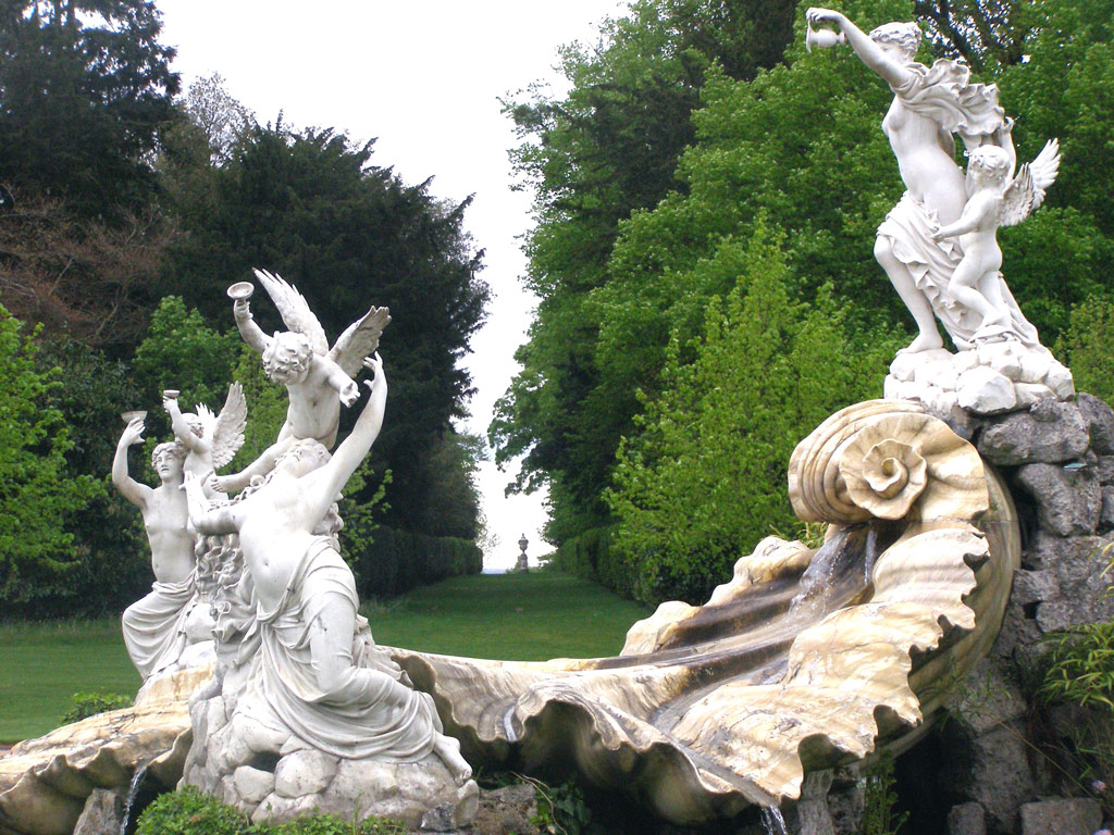 Statues, Cliveden Garden