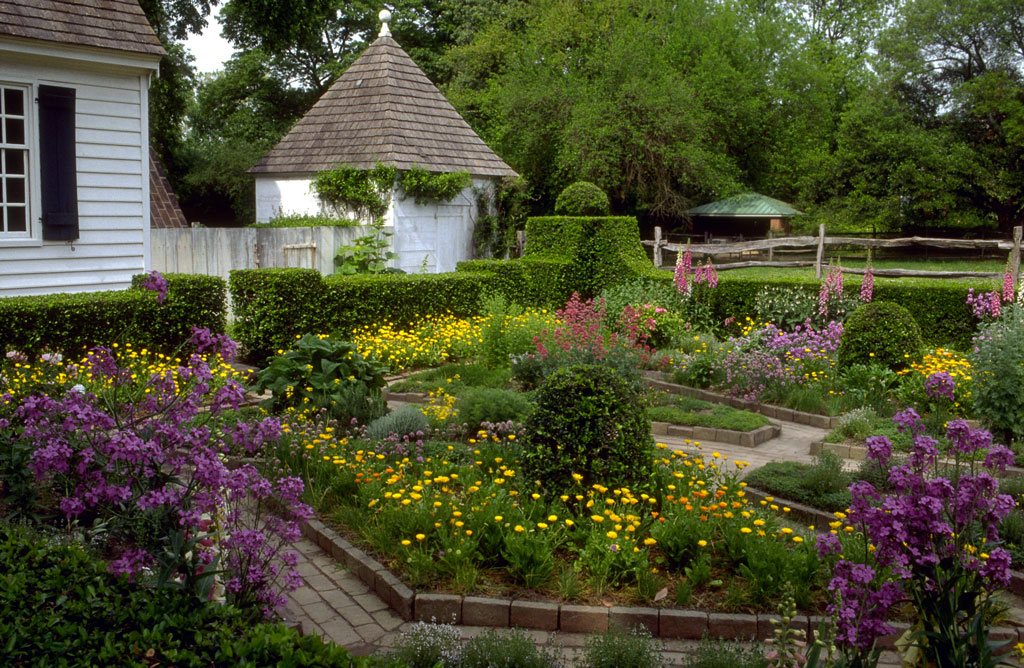 John Blair Garden, Colonial Williamsburg Gardens
