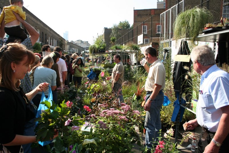 Columbia Road Flower Market London