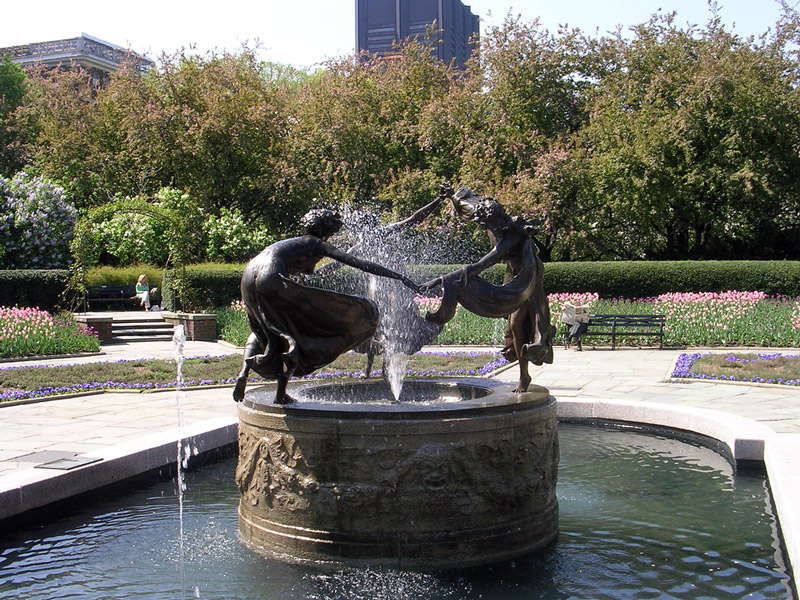 Dancing Maidens, Conservatory Garden