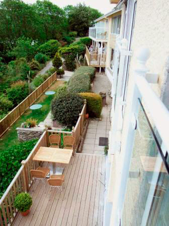 Garden Terrace, The Cormorant Hotel